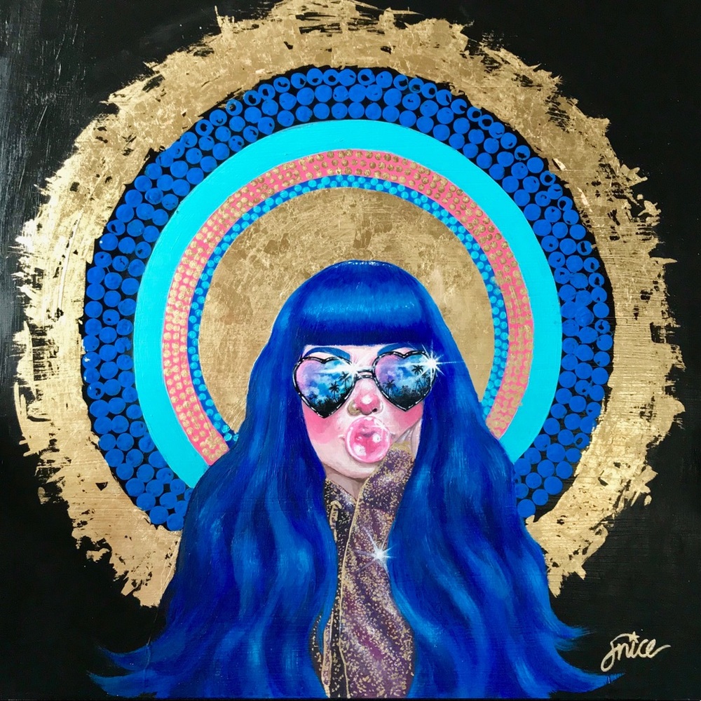 Limited Print of my painting “Ginger In Disguise”